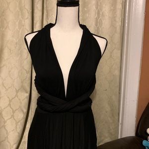 Lulos Infinity dress SZ XL black